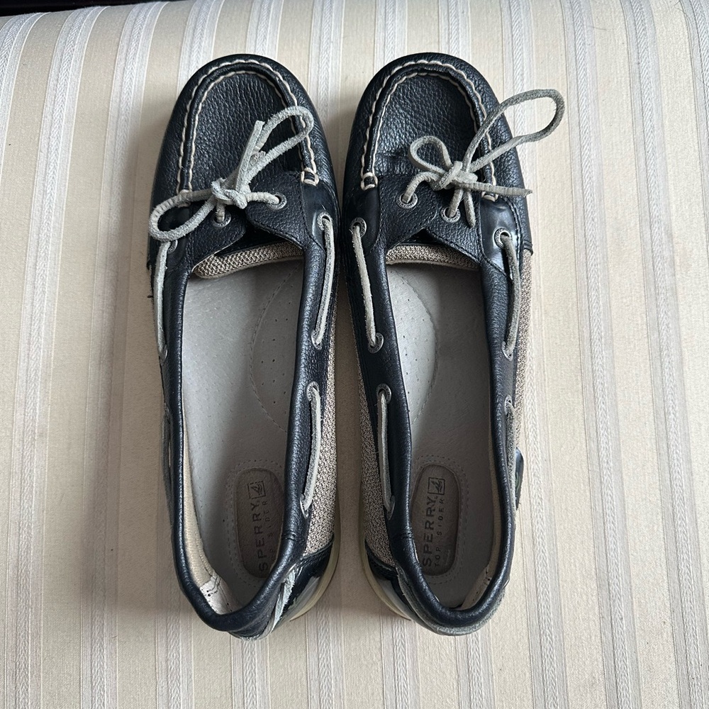 Sperry Women’s Black Top Siders